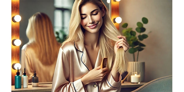 مراقبت از موهای دکلره شده