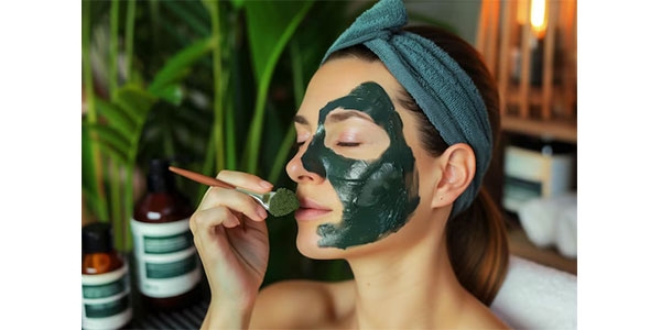 طرز تهیه ماسک خانگی قوی با اسپیرولینا