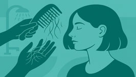 تلوژن افلوویوم: علت، علائم و درمان