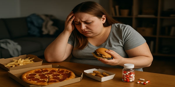 مکمل لاغری برای پرخوری عصبی