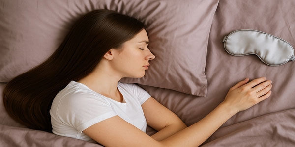 طرز خوابیدن بعد از کراتینه مو