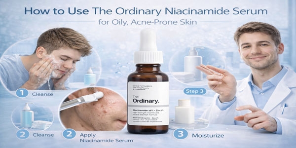 طرز استفاده از سرم نیاسینامید اوردینری