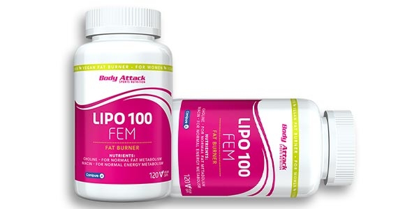 آشنایی با مکمل چربی سوز Lipofem 100 Body attack