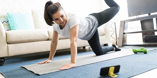 برنامه تمرینی بدون دستگاه خانم ها