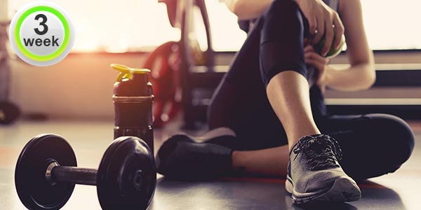 برنامه ی تمرینی 6 هفته ای (هفته سوم)