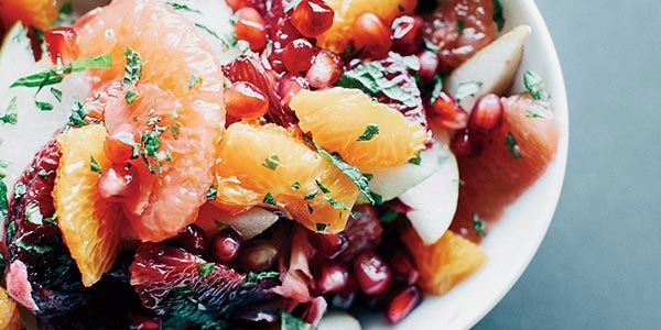 سالاد میوه جات زمستانی