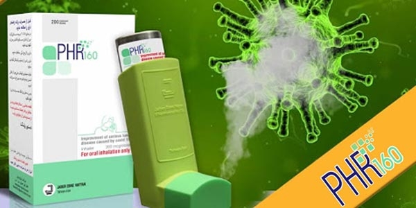 اسپری پی اچ آر 160 و بهبود عوارض ریوی کووید 19