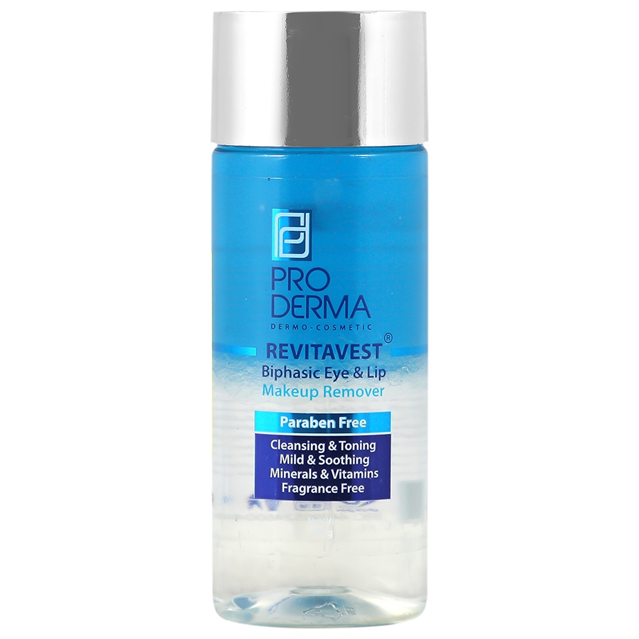 محلول دوفاز پاک کننده آرایش چشم و لب ر ویتاوست