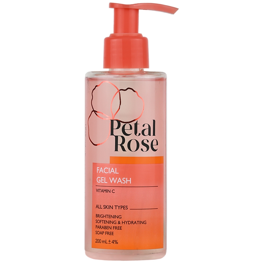 ژل شستشوی صورت پتال رز ویتامین سی