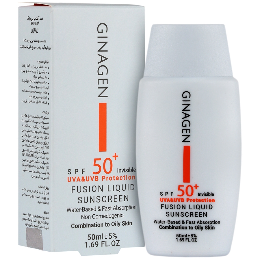 لیکوئید ضد آفتاب پوست چرب SPF50