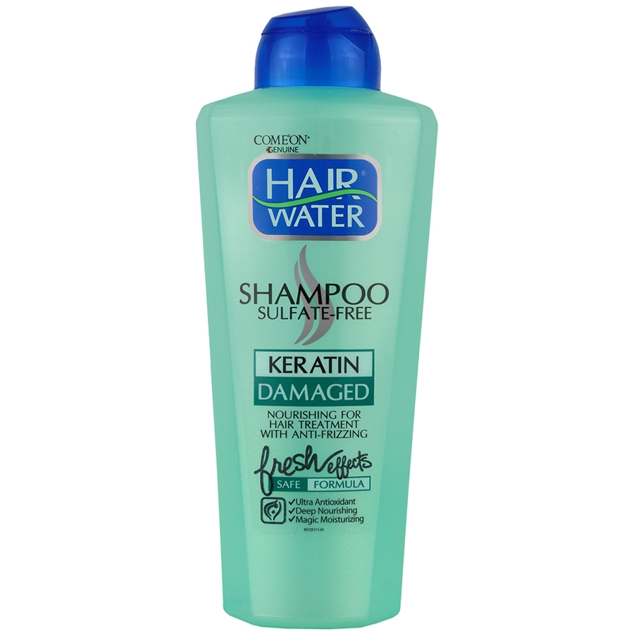 شامپو کراتینه هیر واتر فاقد سولفات