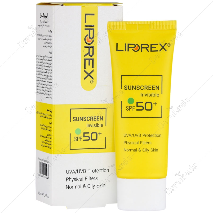 کرم ضد آفتاب SPF50 پوست نرمال و چرب