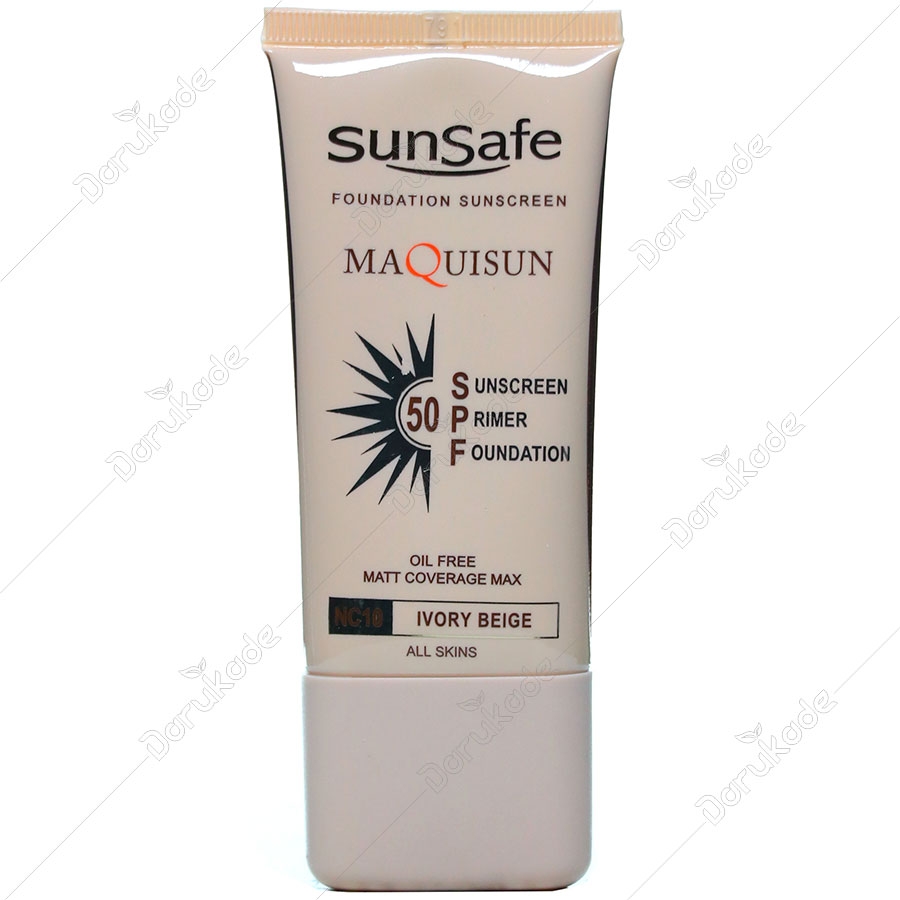 ضد آفتاب کرم پودری SPF50 مکیسان