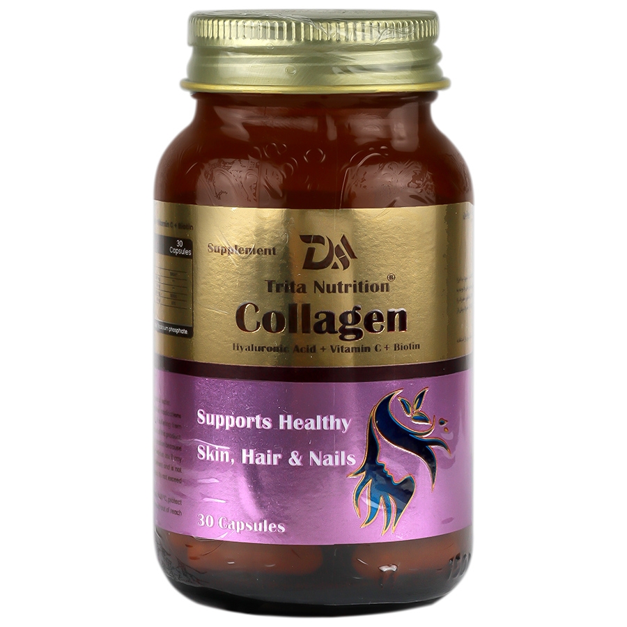 کلاژن هیدرولیز شده و هیالورونیک اسید با ویتامین سی و بیوتین