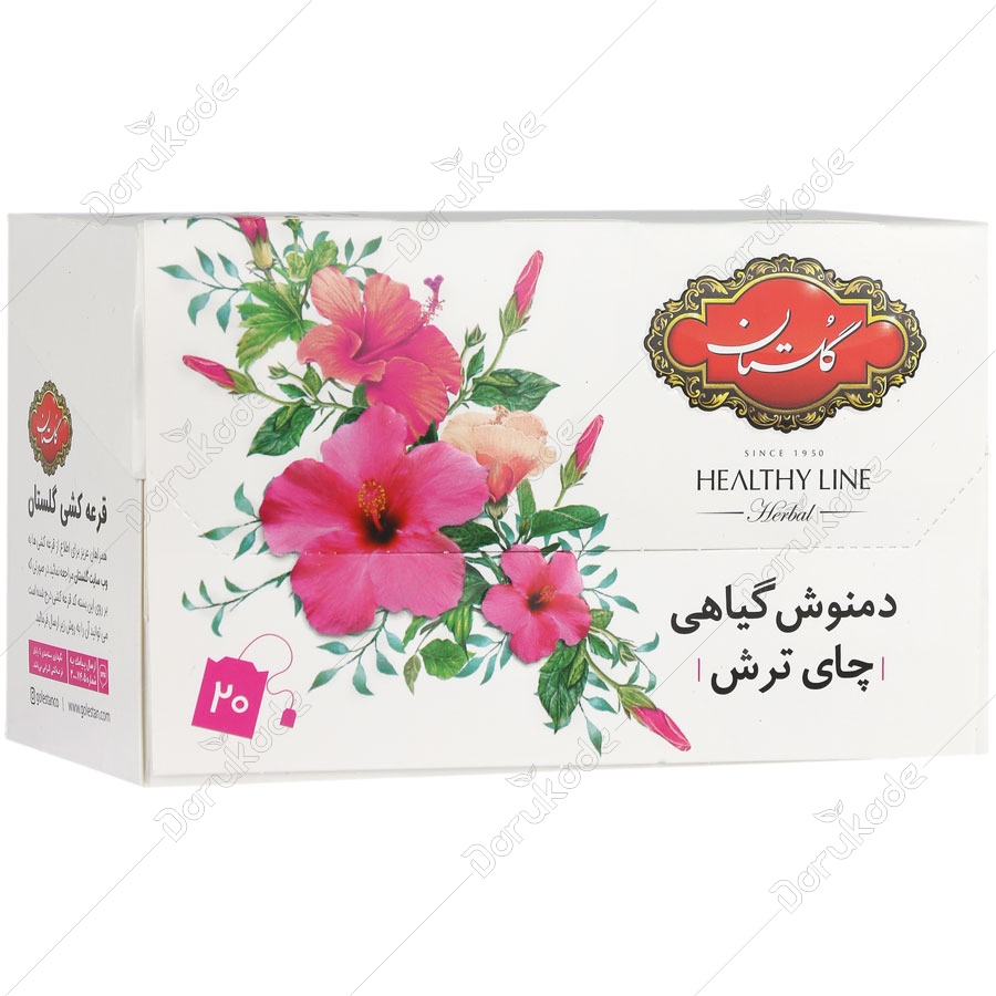 دمنوش گیاهی چای ترش 20 عددی