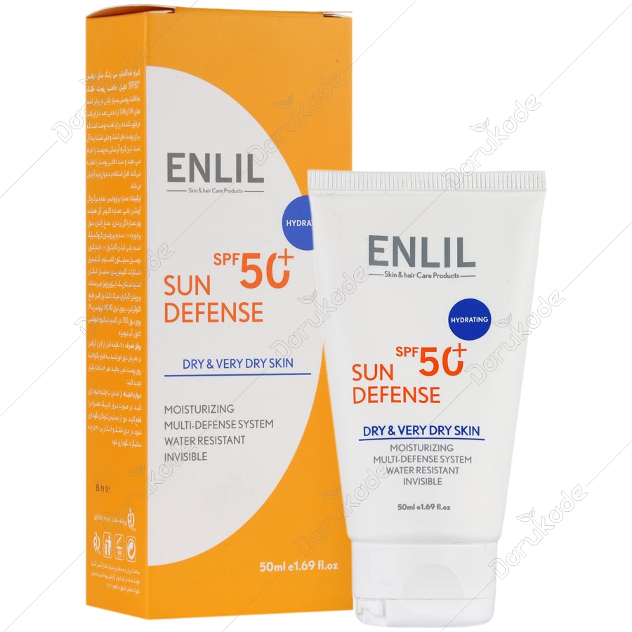 کرم ضد آفتاب سان دیفنس SPF50 پوست خشک