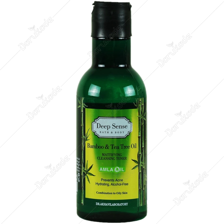 تونر پاک کننده و مرطوب کننده درخت چای و بامبو