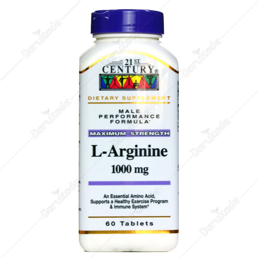 ال آرژنین 1000 میلی گرم 21 سنتوری