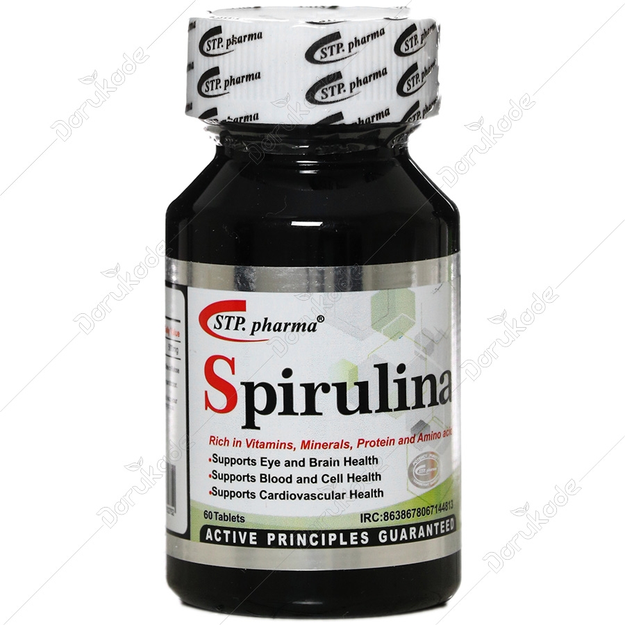 اسپیرولینا اس تی پی فارما 60 عددی