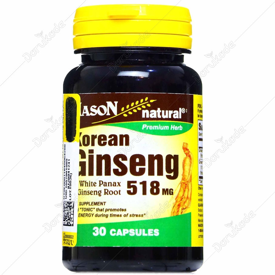 جینسینگ کره ای 518 میلی گرم