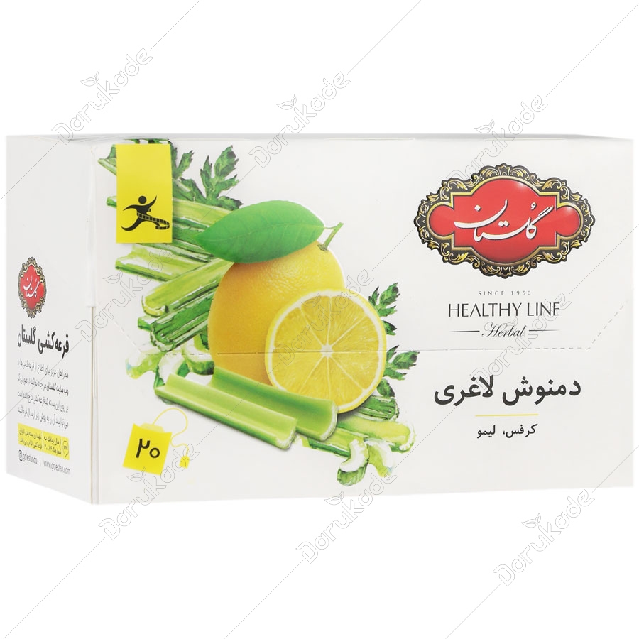 دمنوش گیاهی لاغری کرفس و لیمو