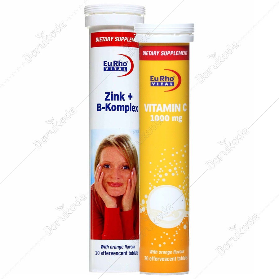 پک زینک و ویتامین ث یوروویتال