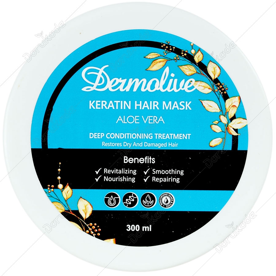 ماسک مو کراتین با عصاره آلوئه ورا
