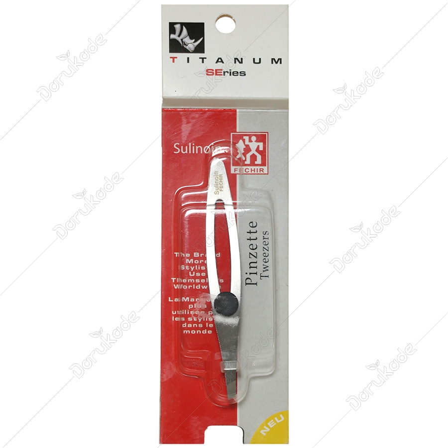 موچین انبری تیتانیومی با دکمه گرد