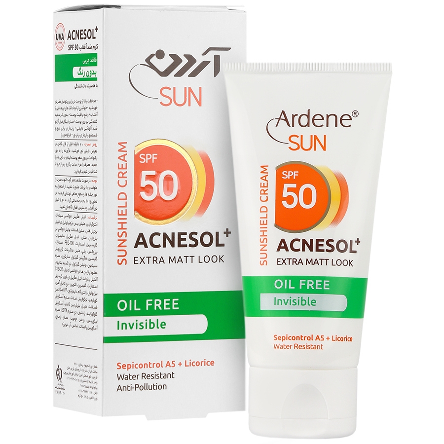 کرم ضد آفتاب آکنه سل پلاس SPF50