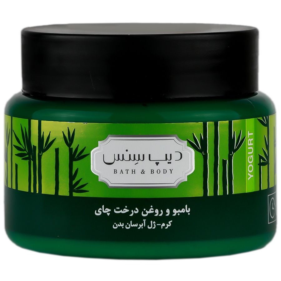 کرم ژل آبرسان بدن درخت چای و بامبو