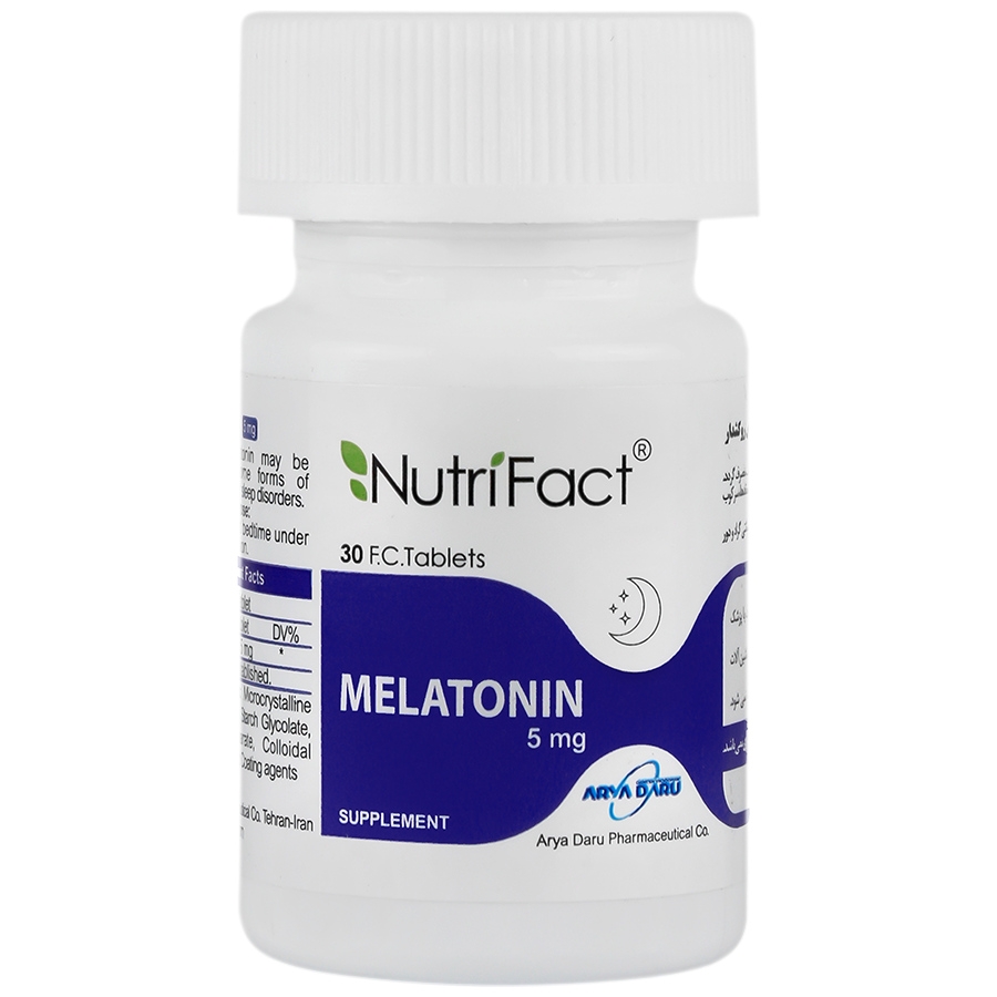 ملاتونین آریا دارو 5 میلی گرم