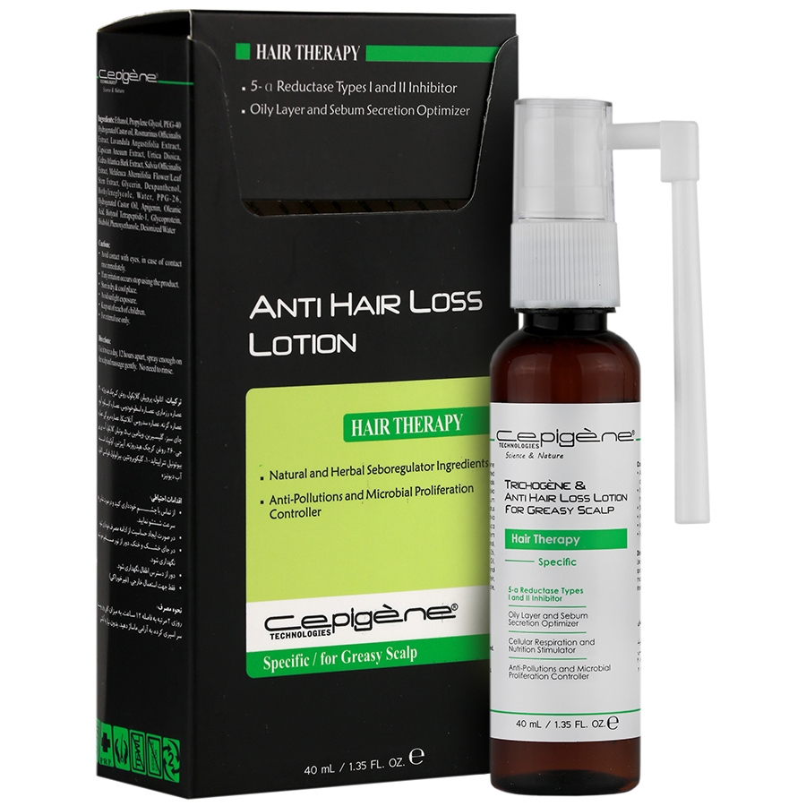 محلول تقویت کننده موی چرب