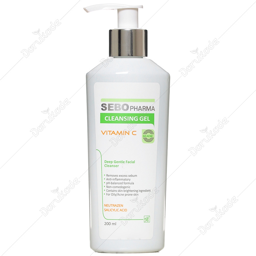 ژل شستشوی پوست چرب سبو فارما