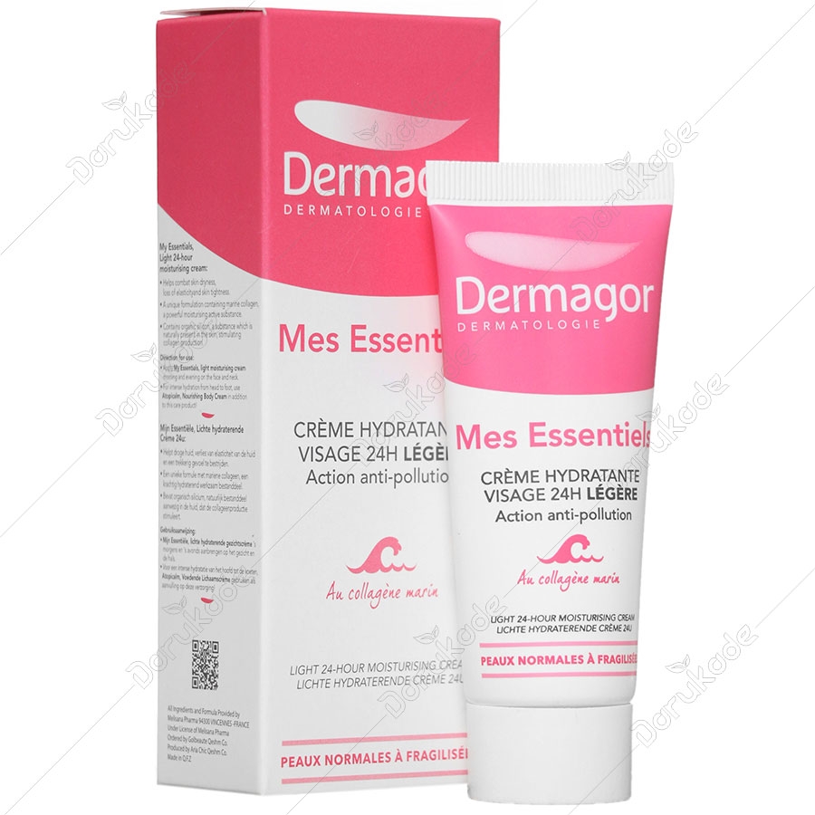 کرم مرطوب کننده ومغذی24 ساعته مس اسنشیال لایت