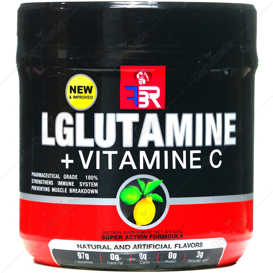 ال گلوتامین و ویتامین سی اف بی آر