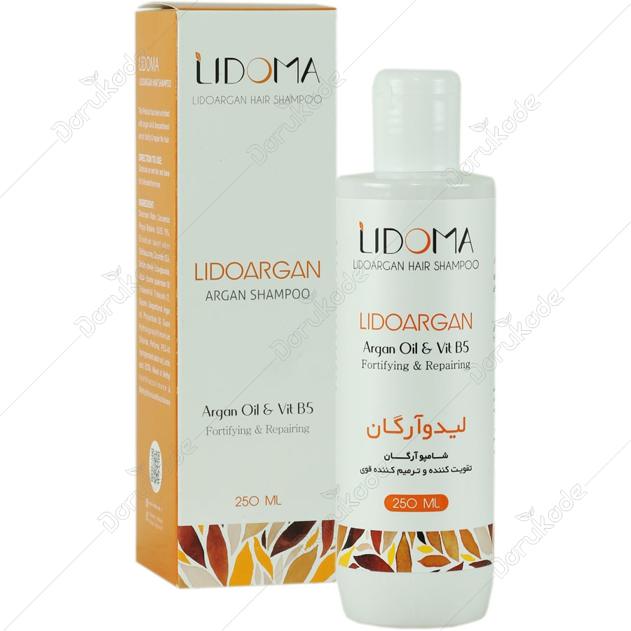 شامپو تقویت کننده و ترمیم کننده لیدوآرگان