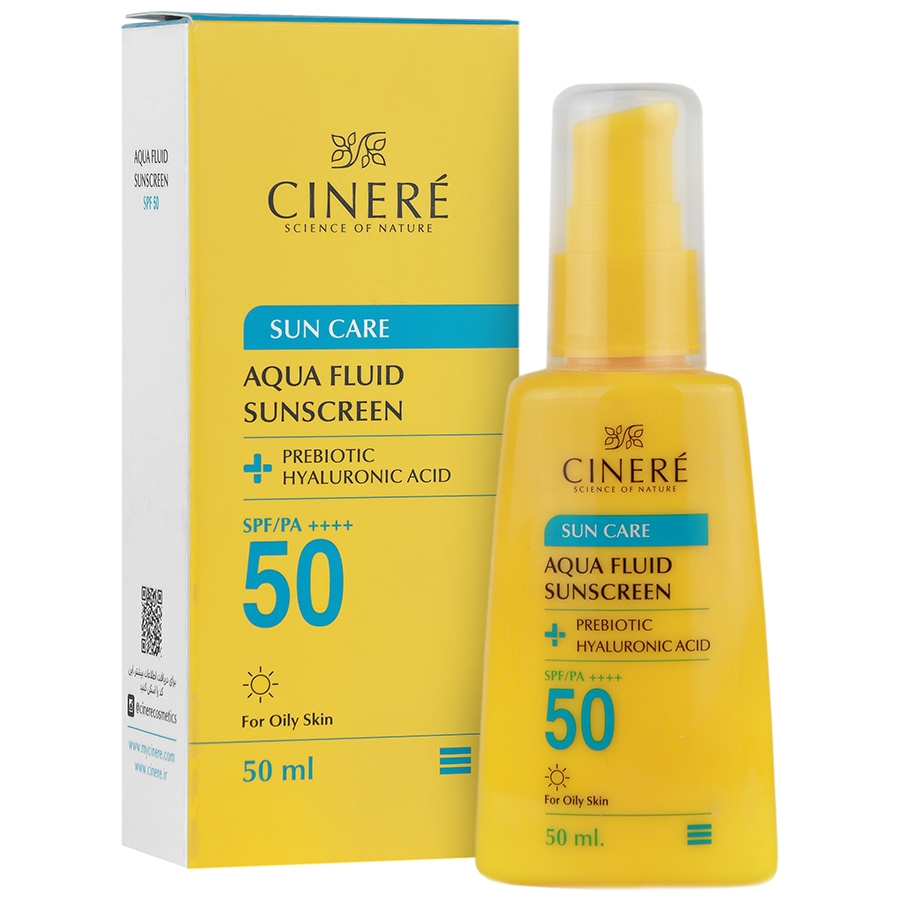 ضد آفتاب آکوا فلوئید پوست چرب SPF50