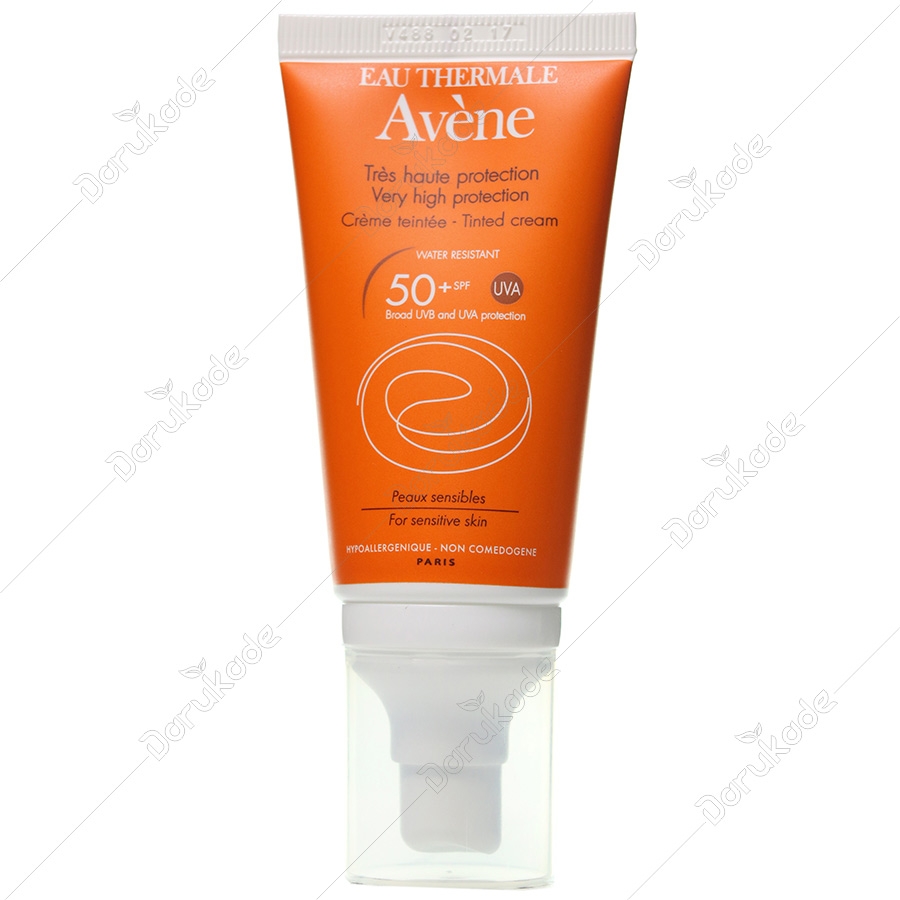 کرم ضد آفتاب رنگی SPF50