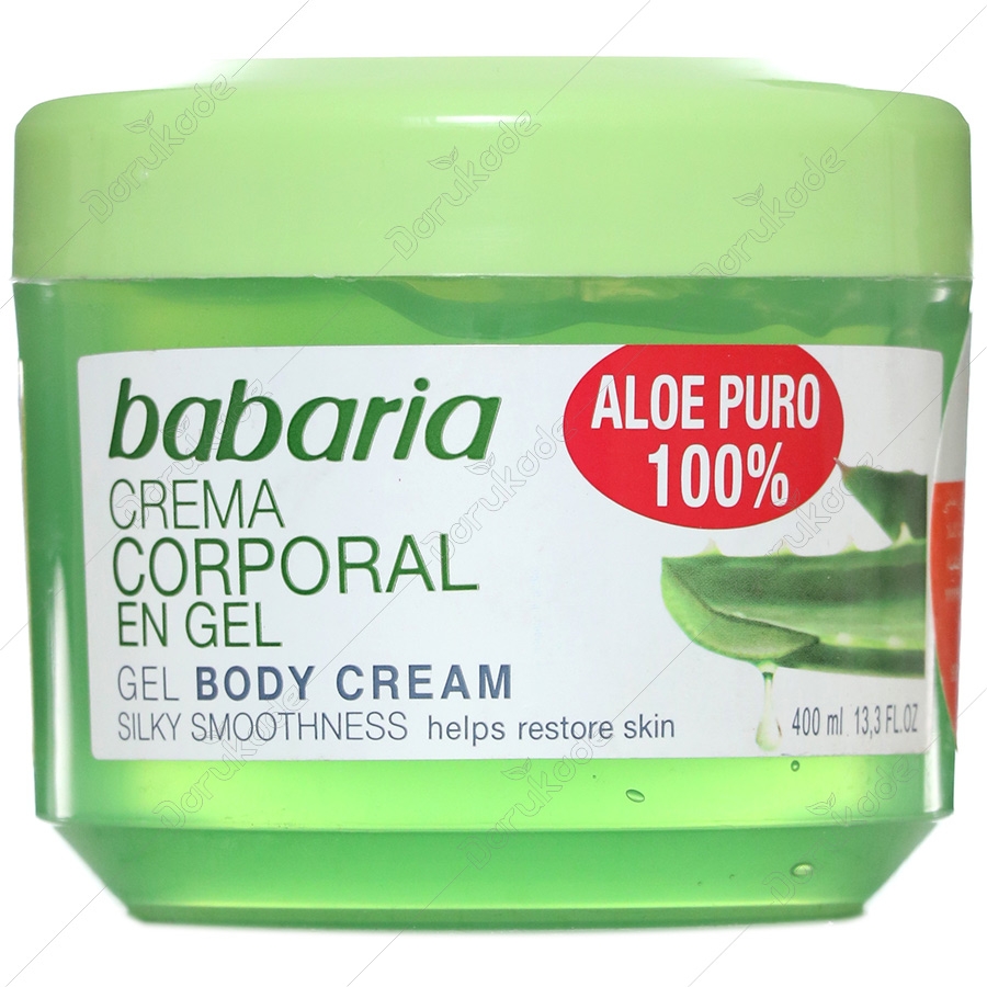 ژل آبرسان عمیق بدن حاوی 100 درصد آلوئه ورا