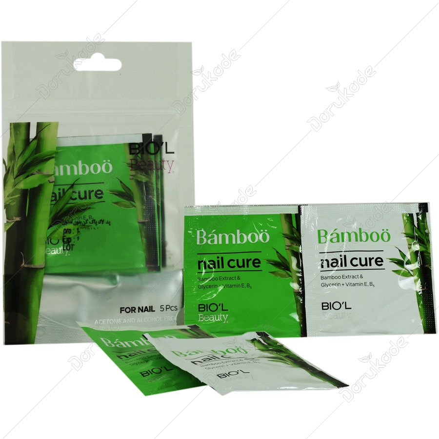 پد لاک پاک کن بدون استون عصاره بامبو