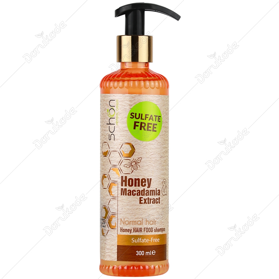 شامپو مغذی عسل و ماکادمیا