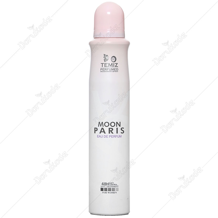 اسپری دئودورانت بانوان Moon Paris
