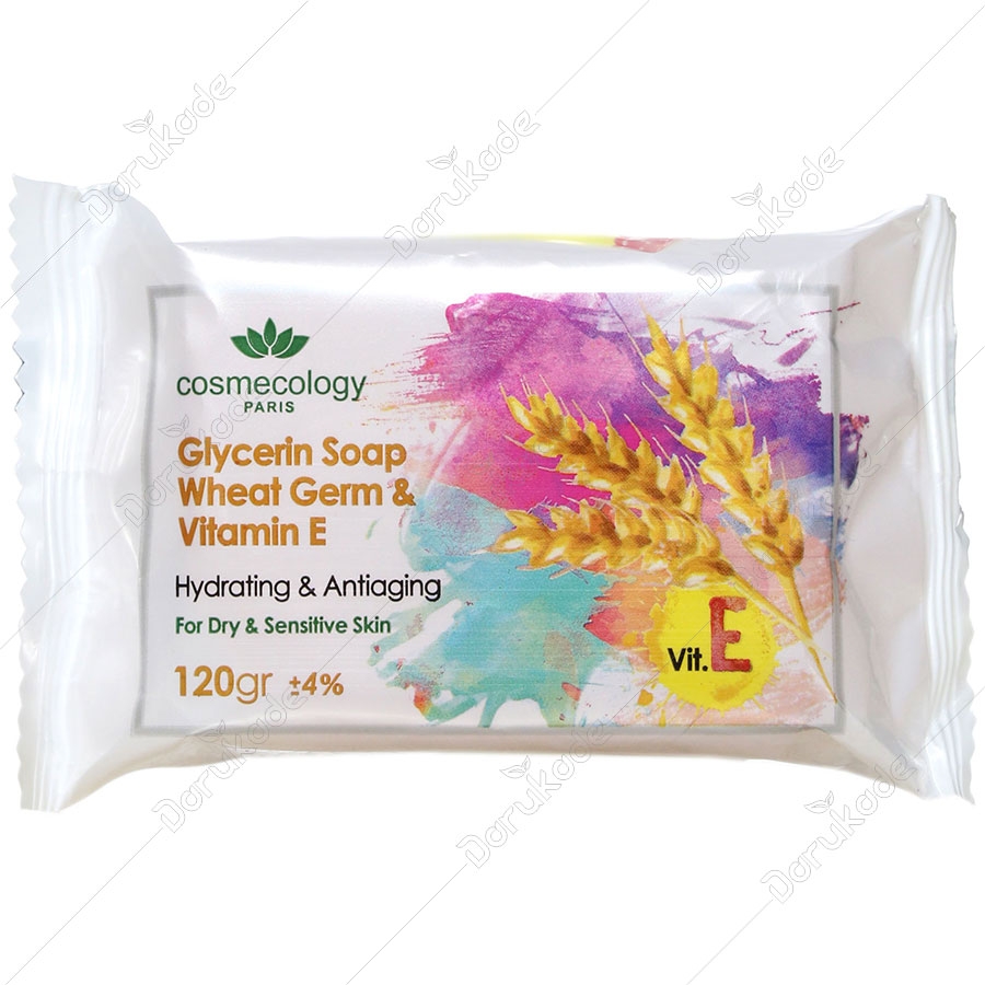 صابون گلیسیرینه جوانه گندم و ویتامین ای