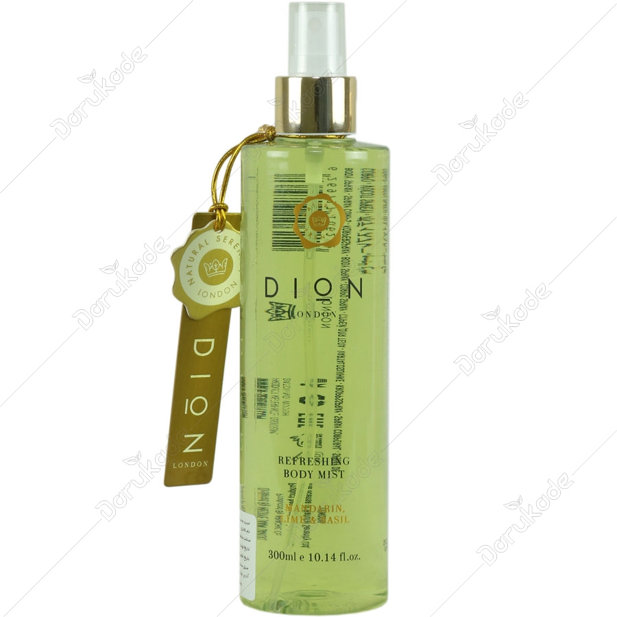 اسپری بدن رایحه نارنگی و لیمو و ریحان