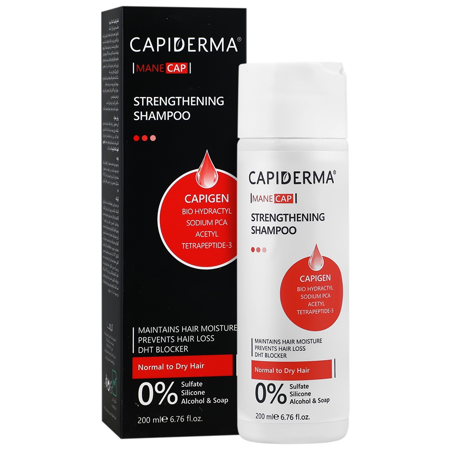 شامپو تقویت کننده موی نرمال تا خشک مین کپ