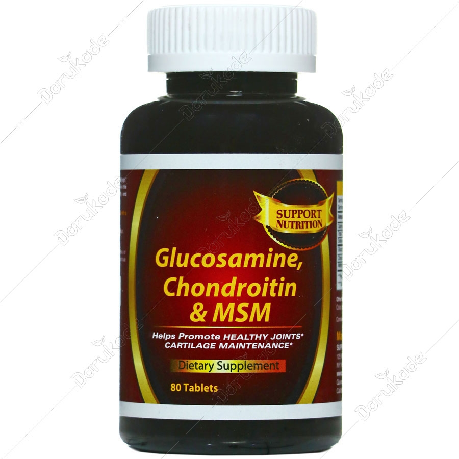 گلوکزامین کندرویتین ام اس ام 80 عدد