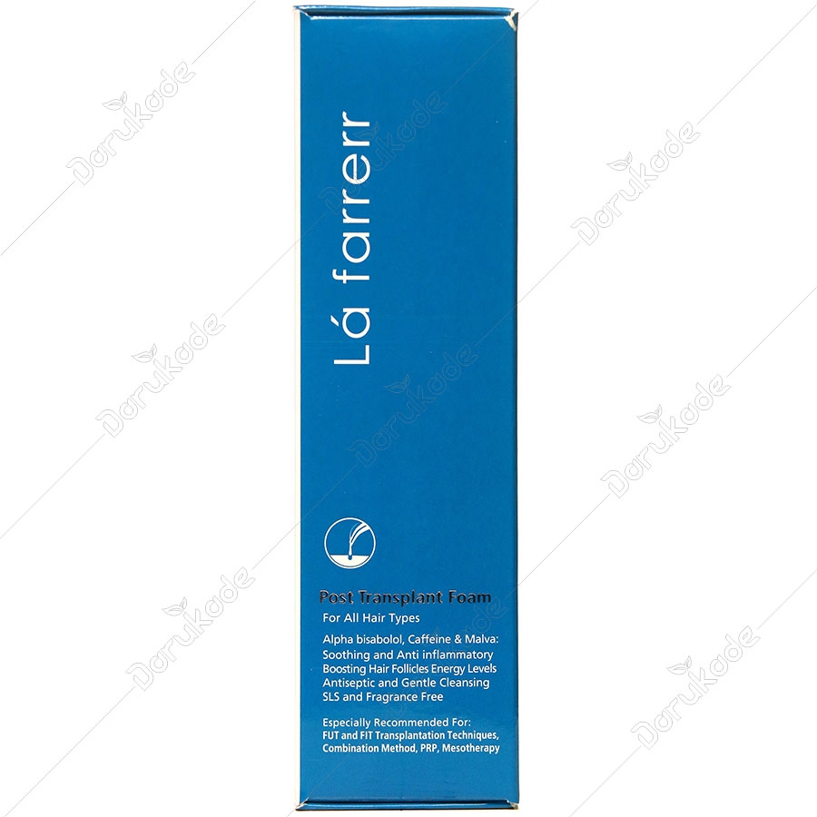 فوم پس از کاشت مو مناسب برای انواع مو