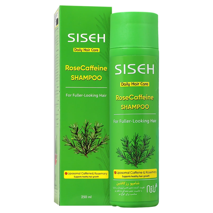 شامپو رز کافئین تقویت کننده و حجم دهنده مو