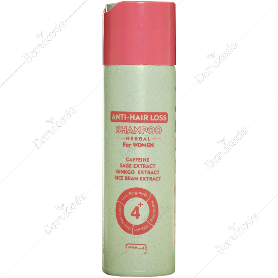 شامپو تقویت کننده مو فور پلاس بانوان