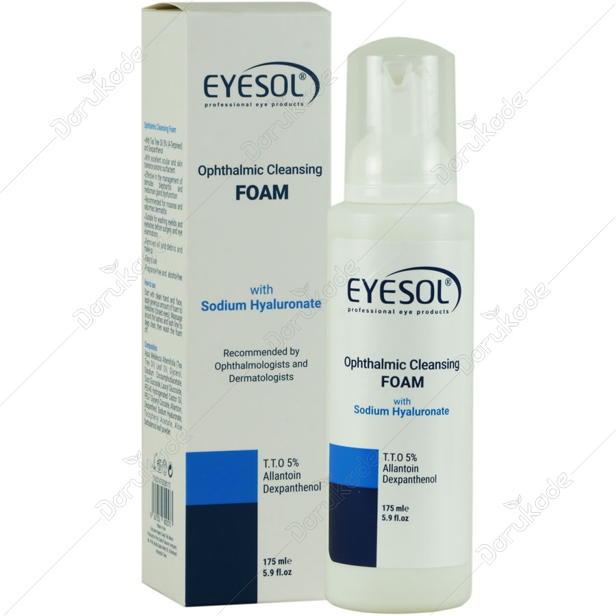 فوم شستشو پلک و مژه